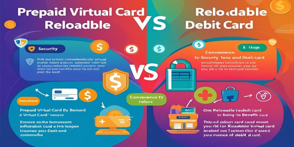Prepaid Virtual Card Vs Reloadable Debit Card